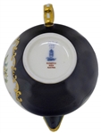 Margaret Thatcher Personally Owned China -- Creamer in a Navy Blue Floral Pattern